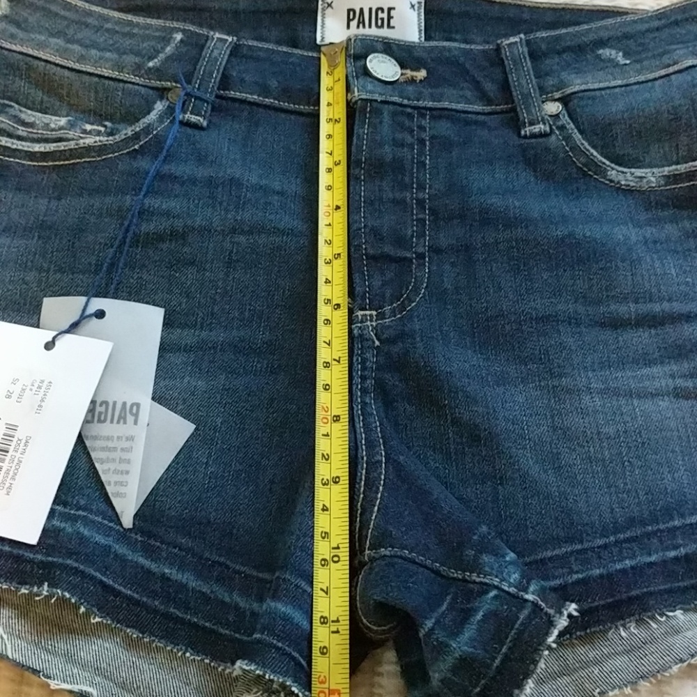 Paige Daryn Cutoff Jean Denim High Rise - Picture 5 of 8